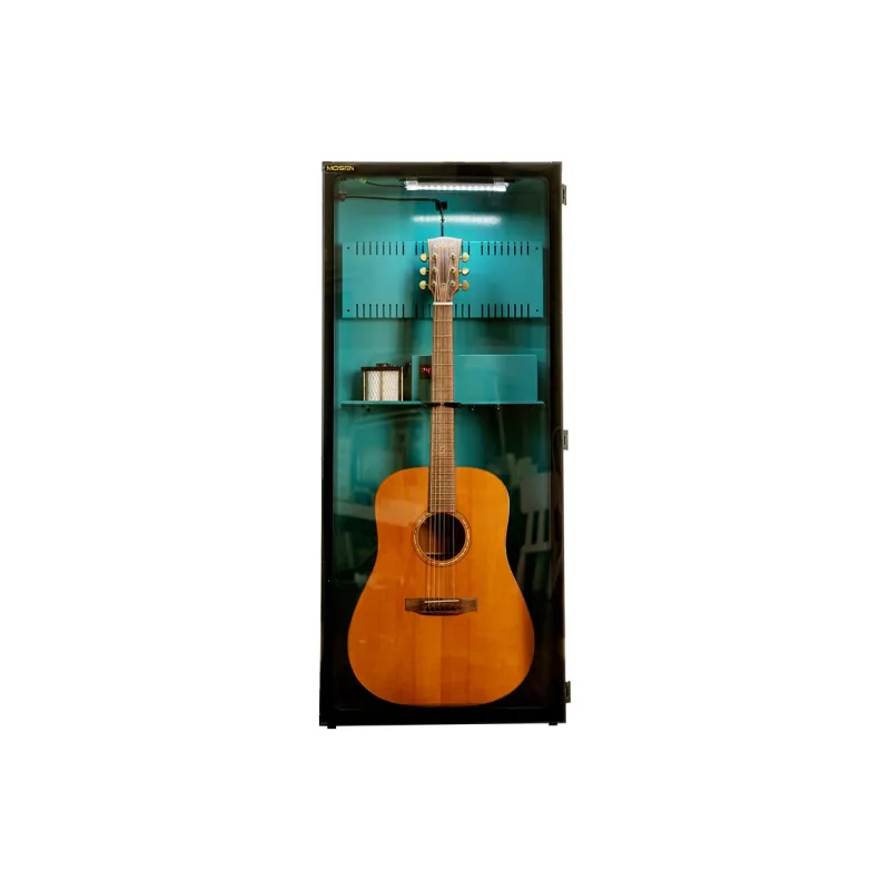 Mawson M Collection Display Cabinets Smart Humidity Control Display Cabinet Musical Instrument Accessory-4