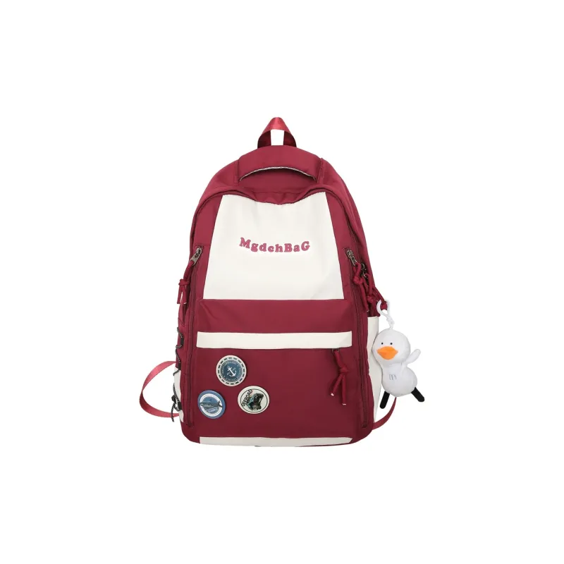 Kewuku Nylon Backpack Unisex Multicolor-5