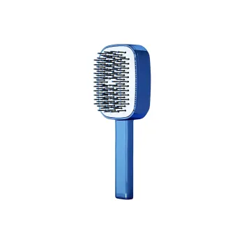 Love Of Wormwood Push Button Cleaning Design Massage Comb Home Use Comb