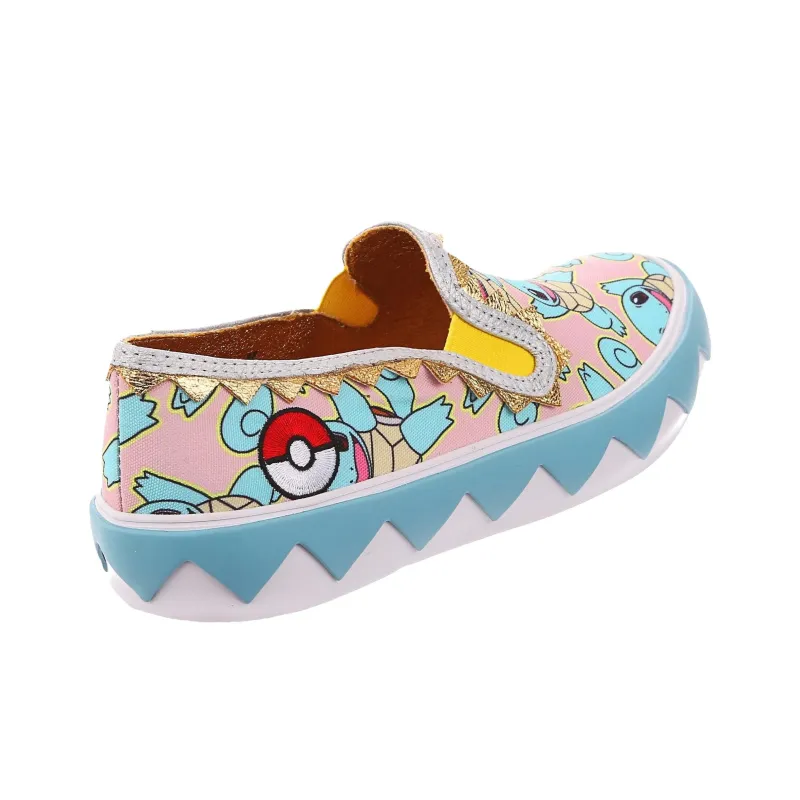 IRREGULAR CHOICE SQUIRTLE Abrasion Resistant Low Top Casual Shoes Unisex Multicolor-3