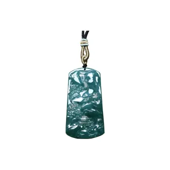 Jade Is Boundless Glutinous Jade Jadeite Necklaces Unisex