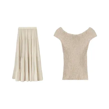 POPO.INFO Two Piece Skirt Sets Women's
