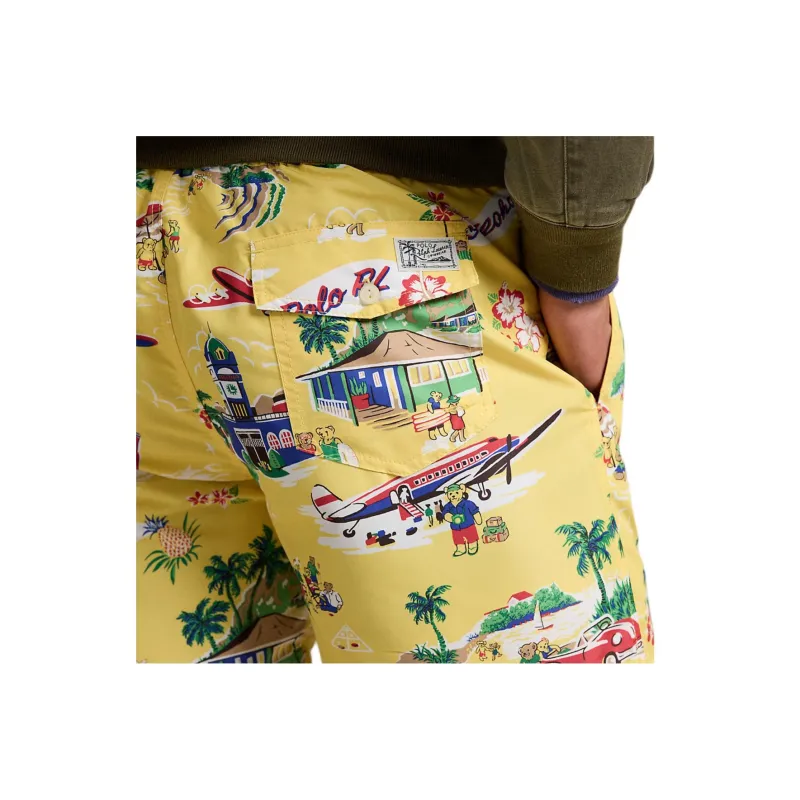 Polo Ralph Lauren Swimming Shorts Men's Yellow-4