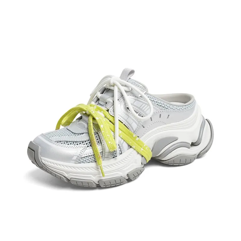 RED DRAGONFLY Abrasion Resistant Slip Resistant Low Top Chunky Sneakers Women's-3
