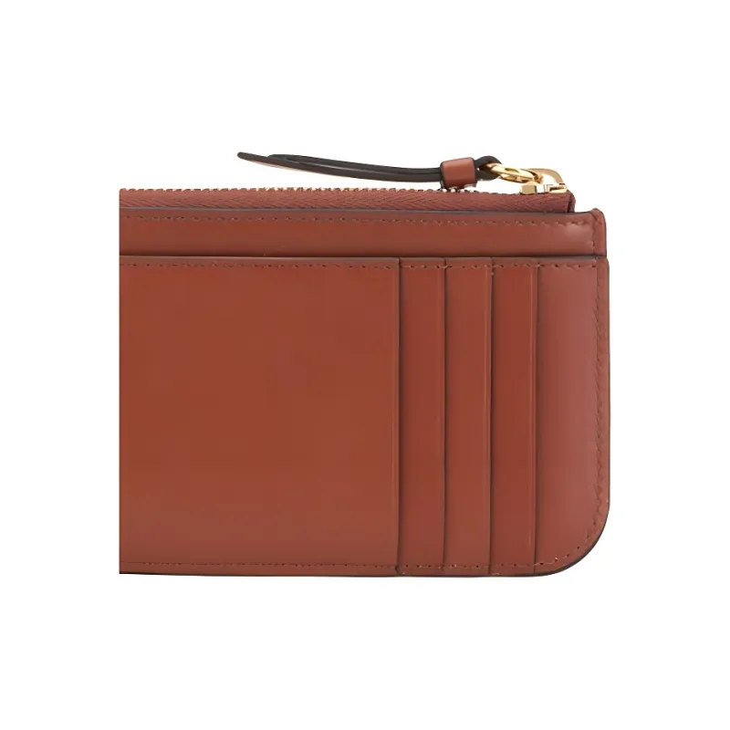 Chloe Chloé Bags Cow Leather Card Holder Women's Brown-2
