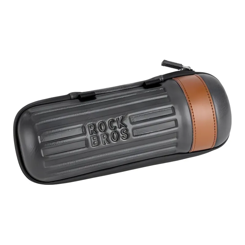 ROCKBROS Cycling Gear Storage Canister Out Unisex Capacity 0.73 Liters Black Gray-1