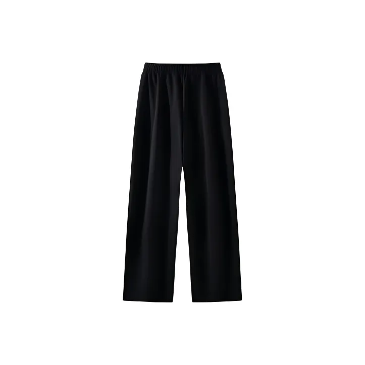 Red Bean Casual Pants Men's Black-1