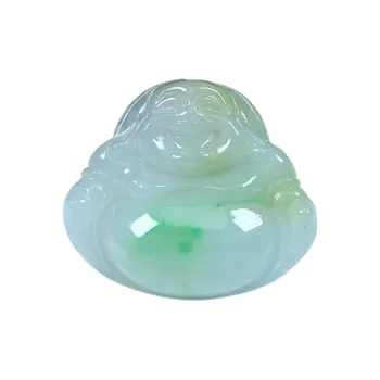Jade Blossom Glutinous Jade Pendants Unisex