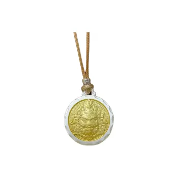 FUYUFU 999 Fine Silver Sterling Silver Pendant Unisex