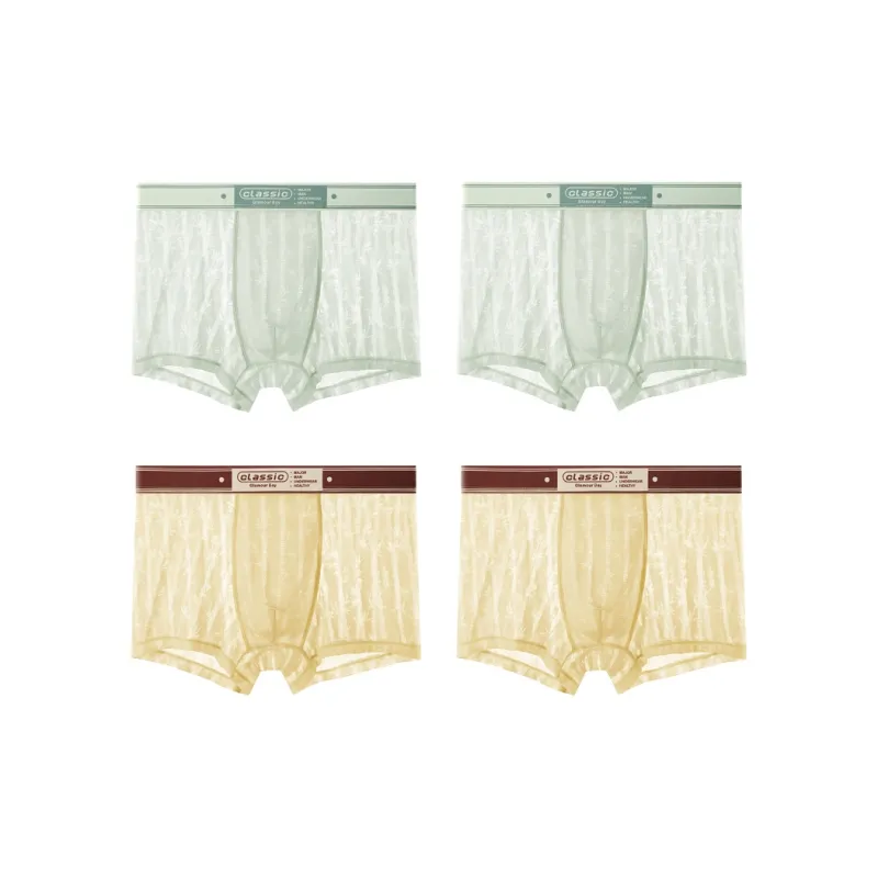 PLANDOO Underpants Men's 4 Pack-4