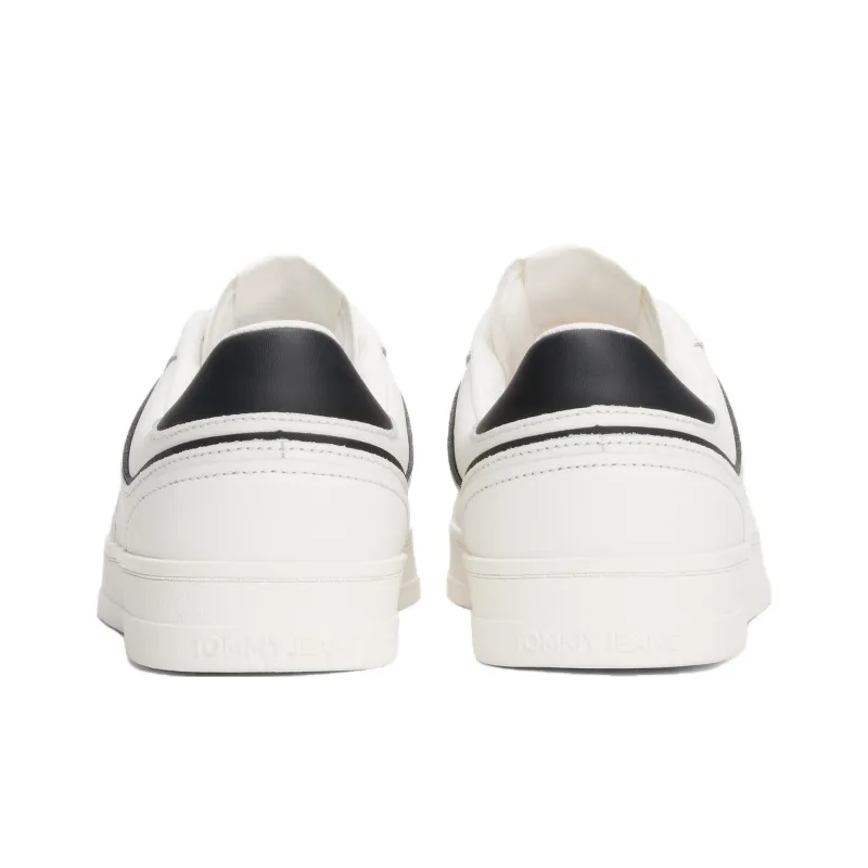 Tommy Hilfiger Trainers Low Top Skateboard Shoes Men's White-2