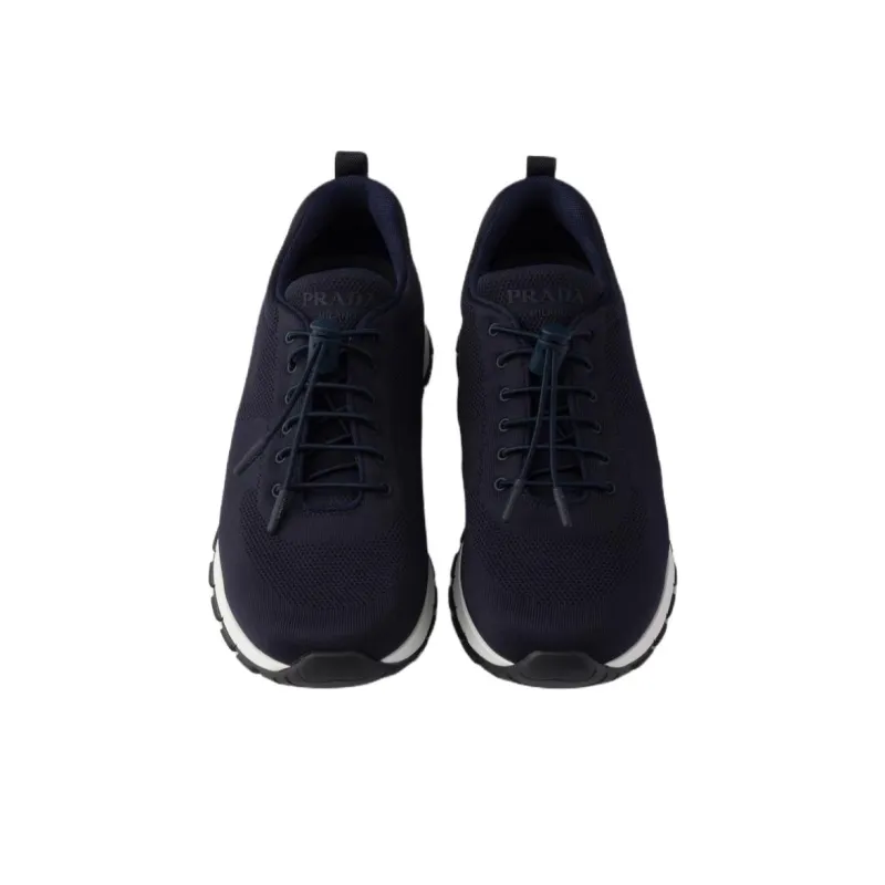 PRADA Low Top Casual Shoes Men's Blue-5