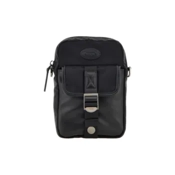 TOD'S Fabric Crossbody Bag Mini Men's Black