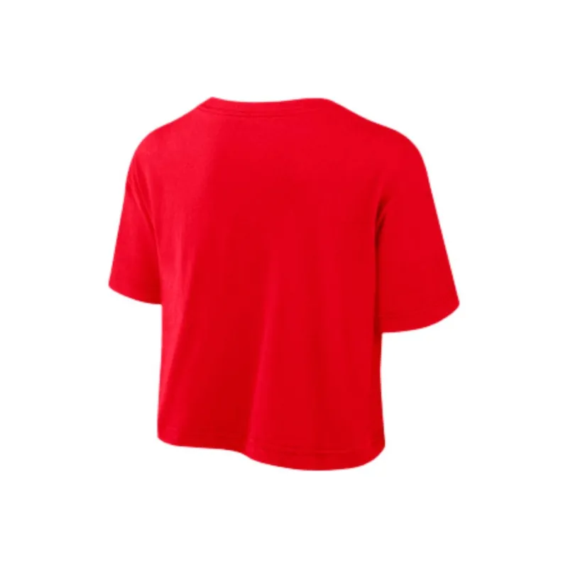Nike Ohio State Athletic Prep Arch Women's Nike Dri FIT College Cropped T Shirt-1