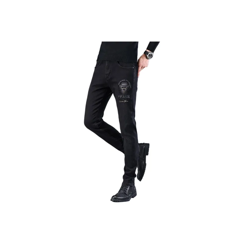 TUCANO Jeans Unisex Black Pants-1