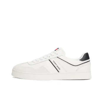 Tommy Hilfiger Trainers Low Top Skateboard Shoes Men's White