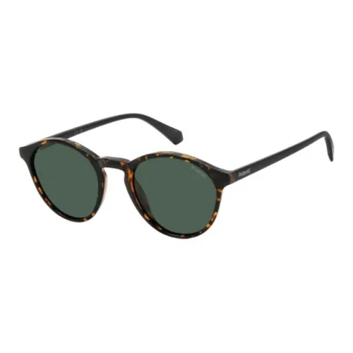 item Polycarbonate Round Sunglasses Men's Tortoiseshell