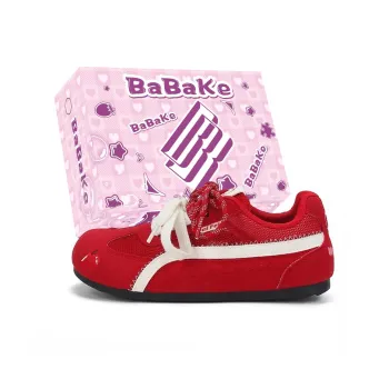 Babak Low Top Skateboard Shoes Women's Red
