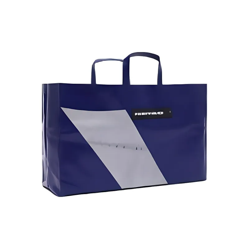 FREITAG PVC Tote Bag, Shopping Bag, Handbag Tubas Unisex Blue & Gray-1