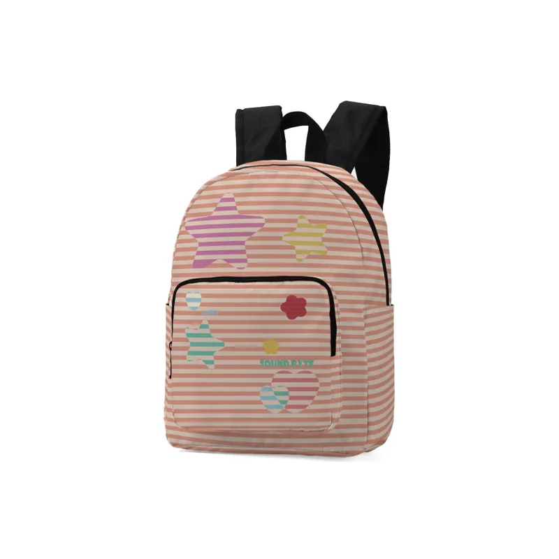 Soundbyte Polyester Backpack Unisex Multicolor-16