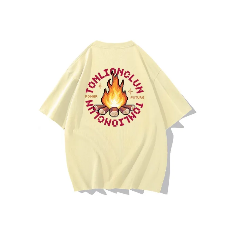 Tonlion T Shirts Unisex-16