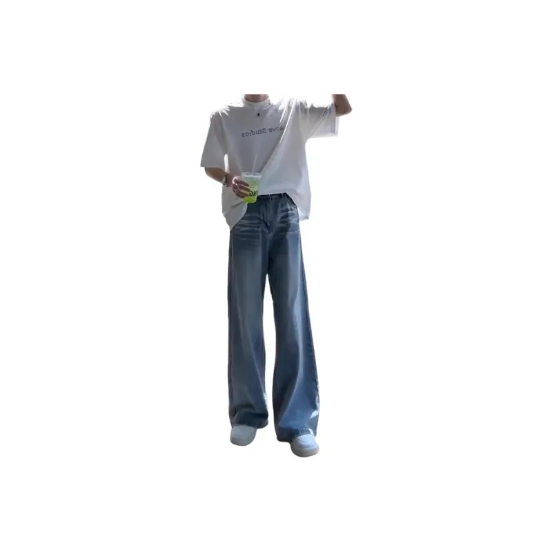 DARK HORSE Jeans Unisex Light Blue-0