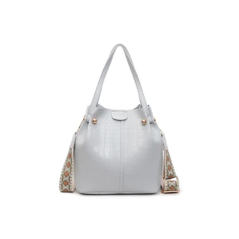 MingLu PU Bucket Bag, One Shoulder Handbag Women's Multicolor-15