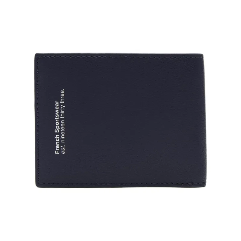 LACOSTE Cow Leather Wallet Men's Blue-1