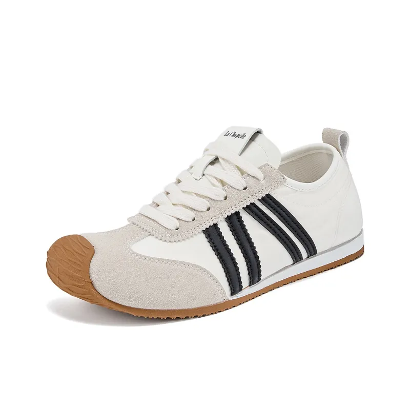La Chapelle Slip Resistant, Abrasion Resistant, Breathable, Lightweight Low Top Casual Shoes Women's Beige-1