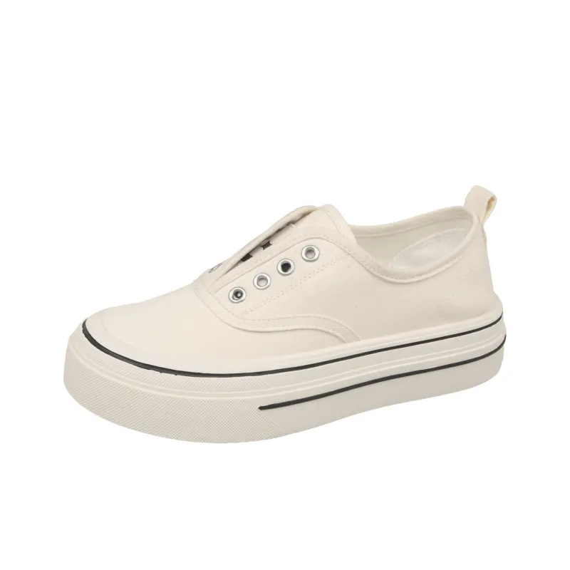MEXICAN Slip Resistant, Abrasion Resistant, Lightweight, Height Increasing Low Top Canvas Shoes Women's-5