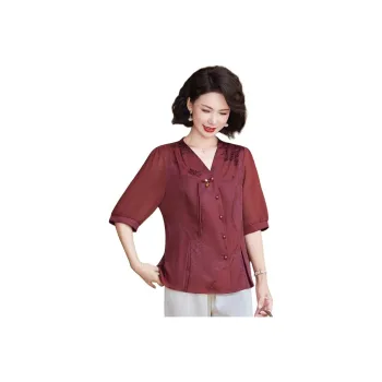 PIERRE CARDIN Chiffon Shirt Women's