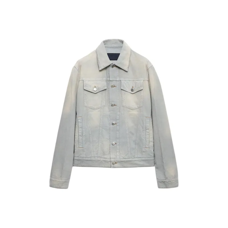 PRADA Denim Jacket Men's Light Blue-0