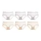 6 Pack (Light Slate Gray 3+Light Skin 3)