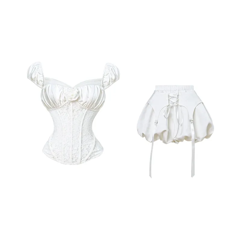 Udon House Two Piece Skirt Sets Women's-0