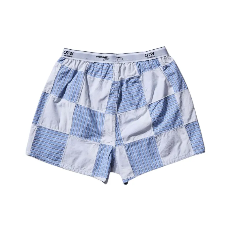 Vans Casual Shorts Men's White Blue-1