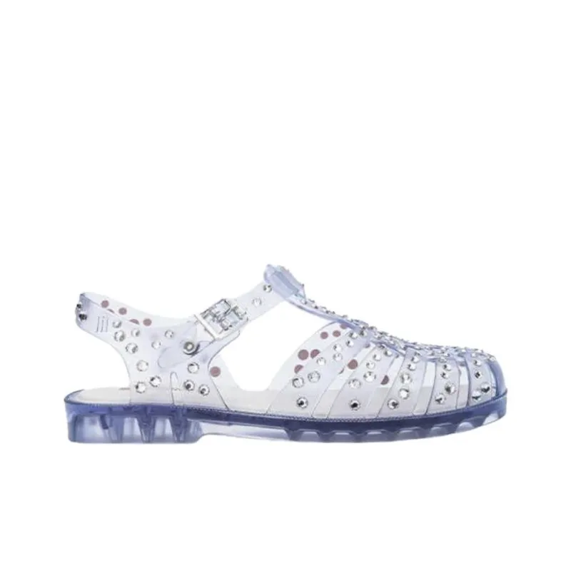 MELISSA Possession Cristais Roman Sandals Women's Crystal-1