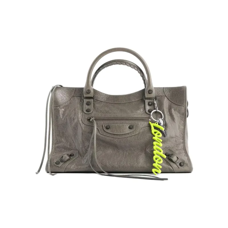 Balenciaga Silicone Bag Accessory Unisex Green-2