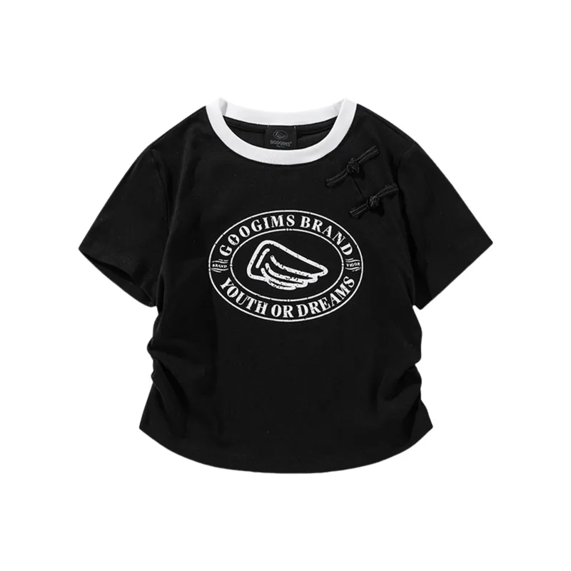 GOOGIMS Set in Sleeve T Shirt Women's-6