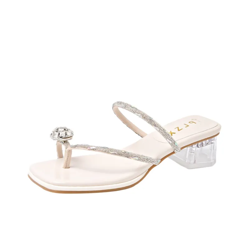 TATAYA Rubber Sole Slip Resistant Slide Slippers Women's-5