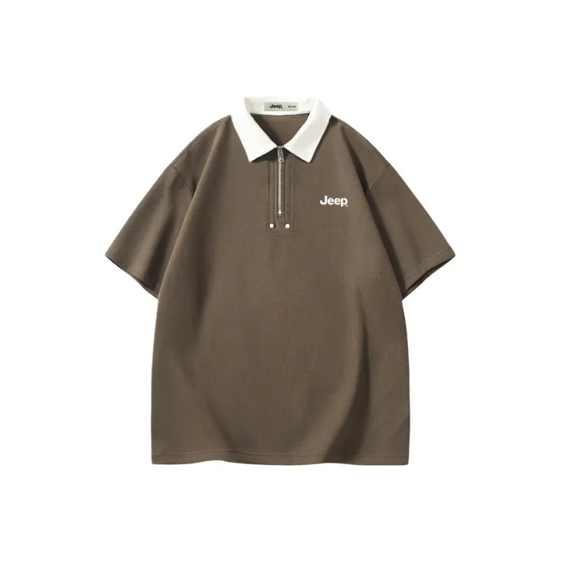 Jeep Fashion Sports Collection Polo Shirt Men's-0