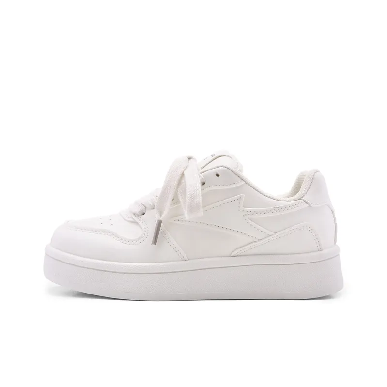 The New Age Family Low Top Skateboard Shoes Women's Beige-0
