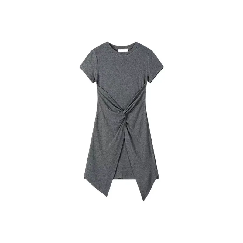 ABCMININ Short Sleeved Dress Women's-2