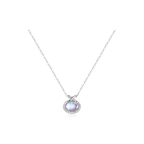 DODOGOGO Alloy, Synthetic Cubic Zirconia, Resin Necklaces Women's