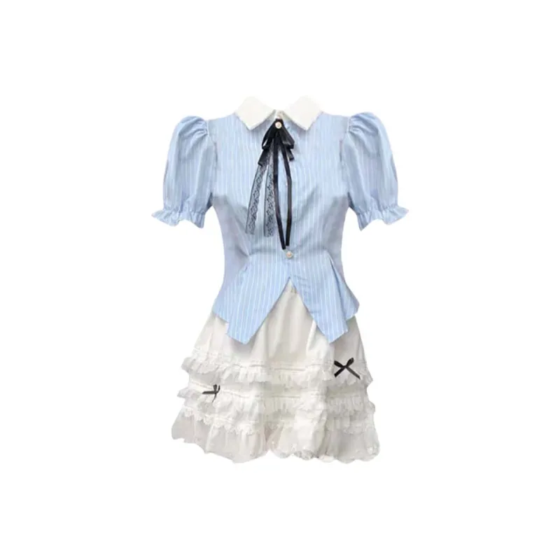 GOSO Two Piece Skirt Sets Women's-0