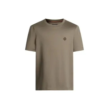 MANGANO T Shirts Men Army Green