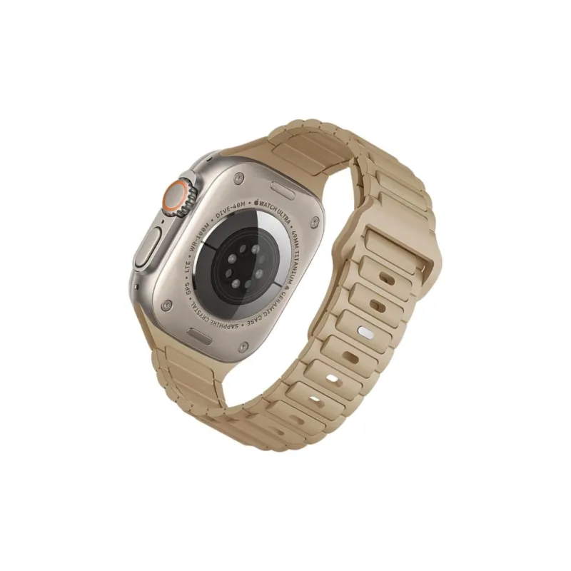 KVZUVUU Apple Compatibility Watch Band Silicone Material-19