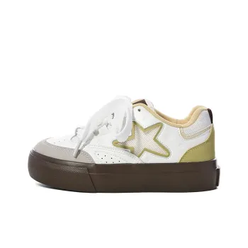 SHUXIAOBEI Cushioning, Wear Resistant Low Top Skateboard Shoes Women's