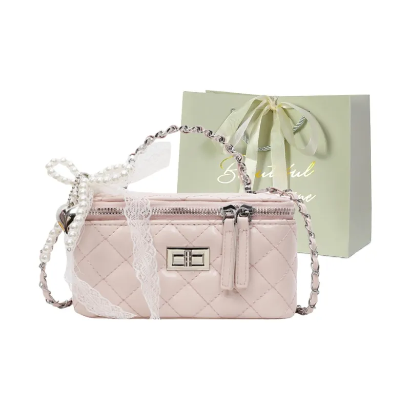 JIANGLIDA PU Shoulder Bag, Crossbody Bag, Handbag Regular Women's Ecru/Yellow/Pink/Black-8