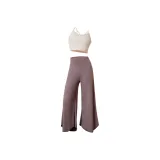 Gravel Color+Misty Purple Cloud Clothing Sets[Integrated Cup]