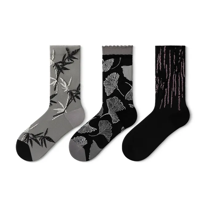 JKN Mid Calf Socks Women's 3 Pack-5